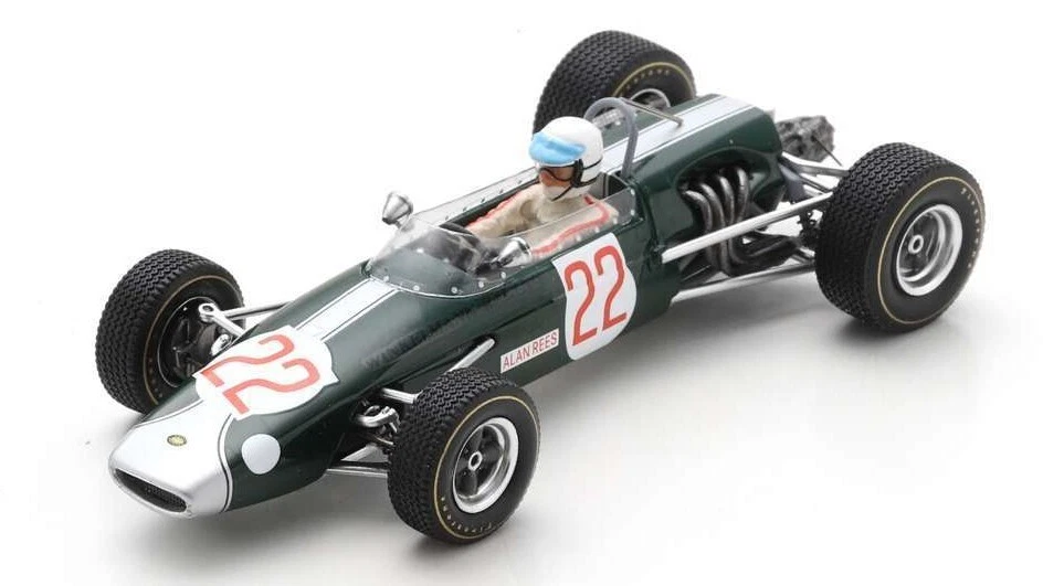 BRABHAM BT23 N.22 2nd F2 GERMAN GP 1967 ALAN REES 1:43 - Immagine 1 di 1