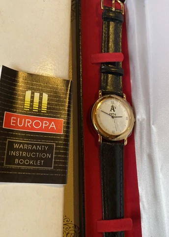 Vintage 1996 Oakland A's Europa Watch Athletics Cover