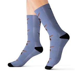Sublimation Socks bird natural - Picture 1 of 13