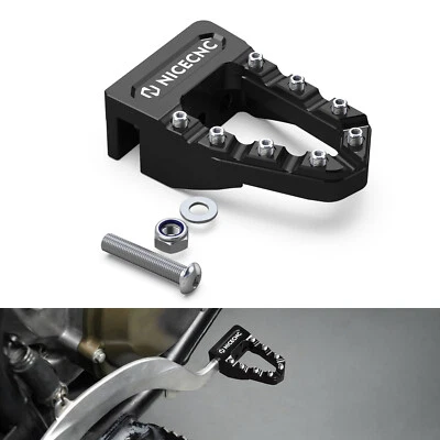 Punta de pedal de freno trasero de gran tamaño NICECNC ensanchar para Honda TRX450R TRX450ER 2006-2014 Foto 1 de 4