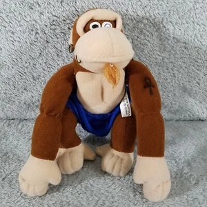 Vintage 2000 Funkee Munkees Beanbag peluche scimmia gorilla giocattolo imbottito 6" - Foto 1 di 8