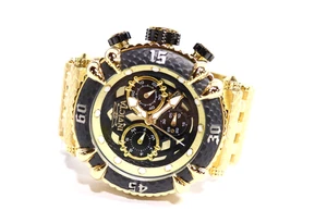 INVICTA Subaqua Herren 52mm Edelstahl Gold Schwarz + Gold Zifferblatt Z60 Quarz - Bild 1 von 5