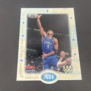 1996 Upper Deck USA Basketball #A1 Anfernee Hardaway Die-Cut Penny AH - Picture 1 of 2