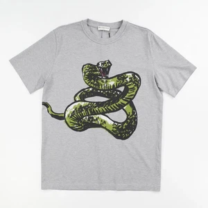 T-shirt uomo Balenciaga grigia stampa serpente cotone manica corta taglia S prezzo consigliato 300 - Foto 1 di 7