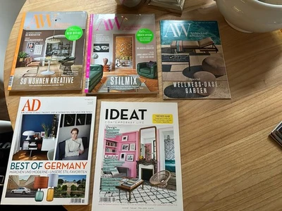 4x u.a. AD & AW Zeitschriften & Zusatzheft  Architektur Design Styl Wohnmagazine - Bild 1 von 4