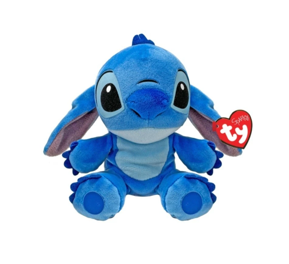 Juguete de peluche TY Beanie Baby - STITCH (Lilo & Stitch) (6 pulgadas) nuevo limitado E Foto 1 de 1