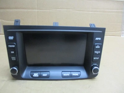 2009-2014 Hyundai Genesis Radio Navigation Info Display Screen 96563-3m851n8 - Image 1 of 4