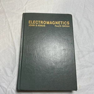 ELECTROMAGNETICS (MCGRAW-HILL SERIES IN ELECTRICAL By John Daniel Kraus & John - Picture 1 of 6