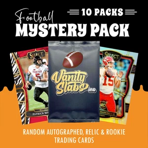Football Mystery 10 Packungen (zufällig handsignierte, Relikt & Rookie Trading Cards) - Bild 1 von 15