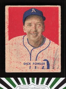1949 Bowman #171 Dick Fowler VG [Inchiostro rosso di fabbrica] - Foto 1 di 2