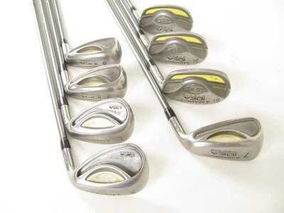 Juego de plancha DAMAS Adams Idea A3OS 4h,5h,6-9+SW+LW con grafito 55g FALTA PW Foto 1 de 4