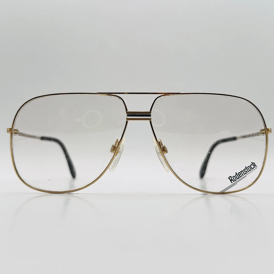 Gafas Rodenstock Hombres Damas Ovaladas Dorado Flyer Mod 883 Verdadero De Colección Años 80 Nuevo de Lote Antiguo Foto 1 de 4