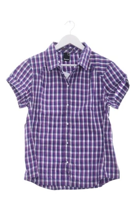 BENCH Hemd-Bluse Damen Bluse Gr. DE 40 lila-weiß-pink Casual-Look - Bild 1 von 4