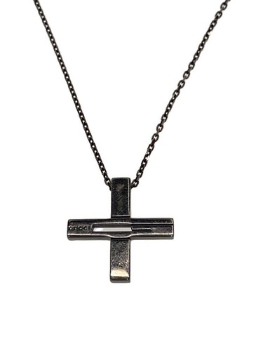 Collana Gucci Grigio Uomo