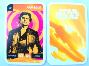 CARTE STAR WAR  LECLERC 2018  - N°90 HAN SOLO - Picture 1 of 1