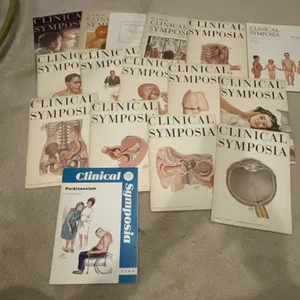 Lot Of 26 Clinical Symposia 1952-1988 - Picture 1 of 2