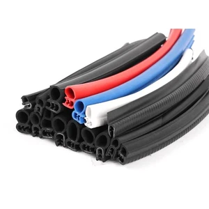 1m U-Shape Rubber Skeleton Seal Strip - For Cabinet Chassis Dustproof Windbreak - Picture 1 of 24