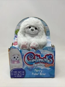 Arctic Glow Perry Polar Bear Interactive Plush Curlimals New With Damaged Box - Picture 1 of 6