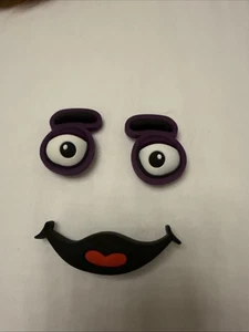 McDonald's 2023 Jibbitz Grimace Croc Shoes Charm *Purple Face Only - Picture 1 of 1
