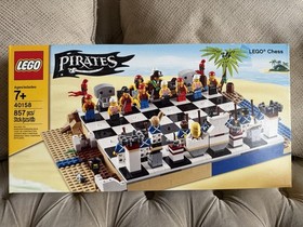 LEGO Pirates: Pirates Chess Set (40158) - factory sealed, retired, genuine