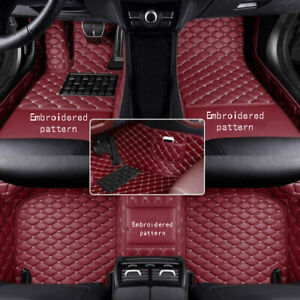 Car Floor Mats For Bentley 2000-2023 All Models Luxury Custom Waterproof Carpets