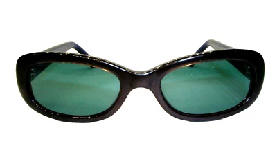 Gafas de sol vintage ICEBERG 85203 403 5218 140 ovaladas ojo de gato marrón azul Italia Foto 1 de 4