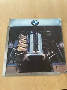 Original vintage advertising poster of BMW Formula 2 Radial Valve Race Engine - Picture 1 of 1