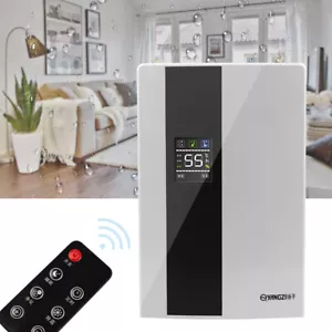 2.2L Dehumidifier for Basement Bedroom Intelligent Dehumidifier with Drain Hose - Picture 1 of 16