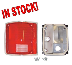 1977-1987 Chevy C10 GMC Fleetside Pickup Truck Tail Light Deluxe Assembly LH - Picture 1 of 6