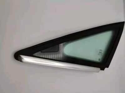 💎OEM Ford C-Max 13-18 Pilar Delantero Izquierdo Esquina Ventilación Puerta Vidrio Cromo Ventana Foto 1 de 4