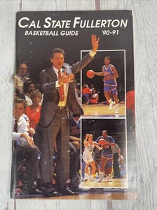 Cal State Fullerton 1990-91 Basketball Media Guide Annuario Fatti Libro NCAA - Foto 1 di 3