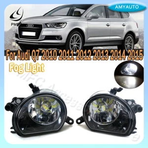 1 Pair LED Front Fog Light Fog Lamp For Audi Q7 2010-2015 4L0941699 4L0941700 - Picture 1 of 6