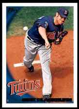 2010 Topps Baseball Card Nick Blackburn #659 14478