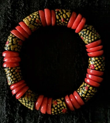 INTENSE DESIRE.    " UNISEX "  Handmade Bangle Bracelet.   SMELL YOUR JEWELRY. - Image 1 of 3