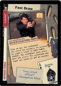 X-Files CCG Fast Draw XF96-0029v1 - Imagen 1 de 2