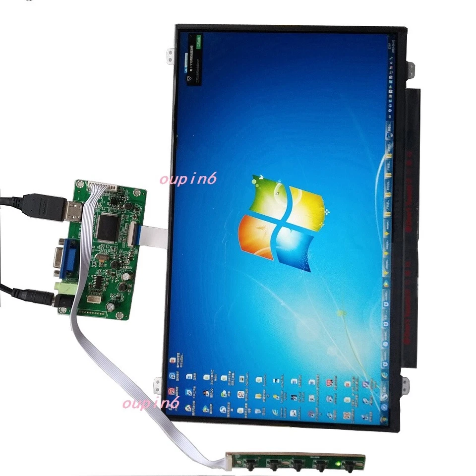 EDP 控制器板套件 HDMI LCD LED 带 NV156FHM IPS 1920X1080 面板 15.6   — 第 1/4 张图片