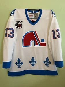 Mats Sundin Quebec Nordiques 1991-92 Jersey CCM Vintage Large - Picture 1 of 4