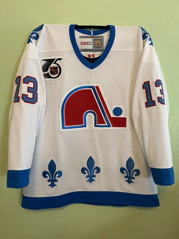 Mats Sundin Quebec Nordiques 1991-92 Jersey CCM Vintage Large Cover
