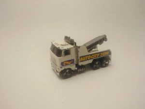 Hot Wheels Rig Wrecker white Autocity Tow truck diecast 1996 - Zdjęcie 1 z 5