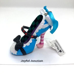 Disney Parks Alice in Wonderland Shoe Ornament High Heel Runway NEW TAG - Picture 1 of 9