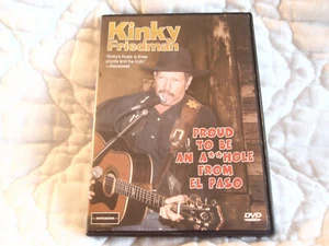 KINKY FRIEDMAN PROUD TO BE AN A**HOLE FROM EL PASO DVD LIVE IN CONCERT COUNTRY - Picture 1 of 6