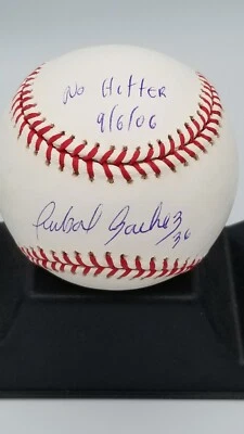 Aníbal Sánchez "No Hitter 9/6/06" Autografiado MLB Béisbol Steiner Certificado de Autenticidad  Foto 1 de 4