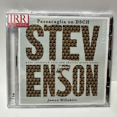 Passacaglia on DSCH / James Willshire Ronald Stevenson CD 2 Discs 2013 Cracked C Foto 1 de 2