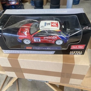 Sun Star 1/18 Citroen Xsara WRC Loeb Rally De Corse 2003 4406 - Picture 1 of 4