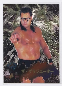 THE GLADIATOR - 1998 BBM Pro-Wrestling Trading Holo Karte - Bild 1 von 3
