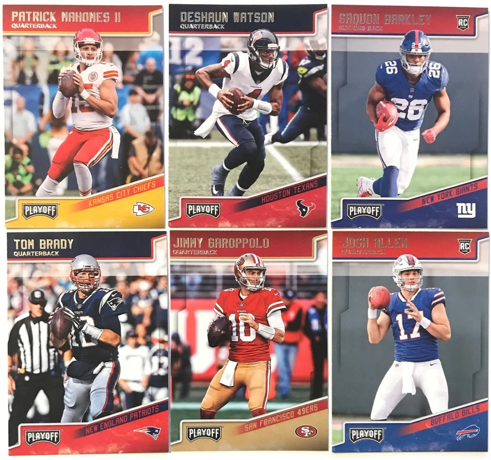 2018 Playoff Football Base and Rookie 1-300 (You Pick) - Image 1 of 1