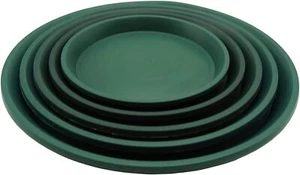 Plant Saucers 6 7 8 9 10inch Circular Durable Plastic Planter drip Tray Garden - Picture 1 of 5