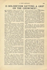 1921 Everett P Wheeler Bolshevism Radicalism American Churches Research Article - Picture 1 of 1