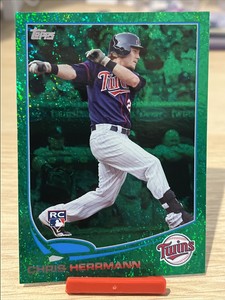 2013 Topps Emerald #335 Chris Herrmann  Minnesota Twins