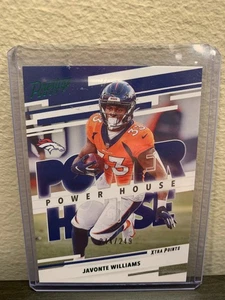 2022 Prestige Football Power House Xtra Points Green PH-14 Javonte Williams /249 - Bild 1 von 2